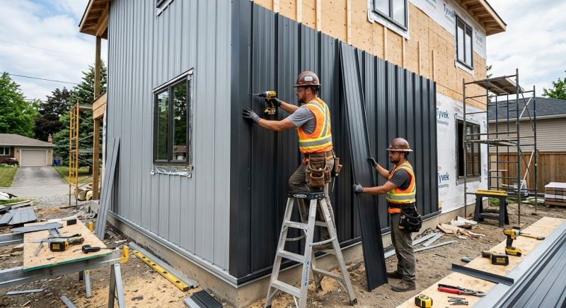 Aluminium Siding Installation in Amelia, OH