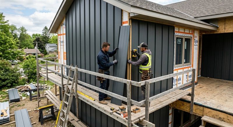 Aluminium Siding Installation in Morrow, OH