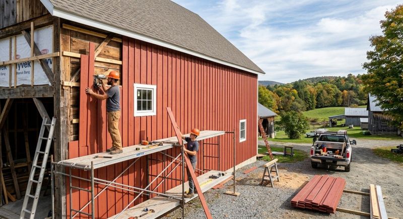 Barn Siding Installation in Butler County, OH