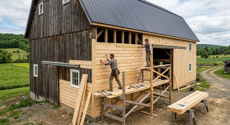 Barn Siding Installation in Clermont County, OH