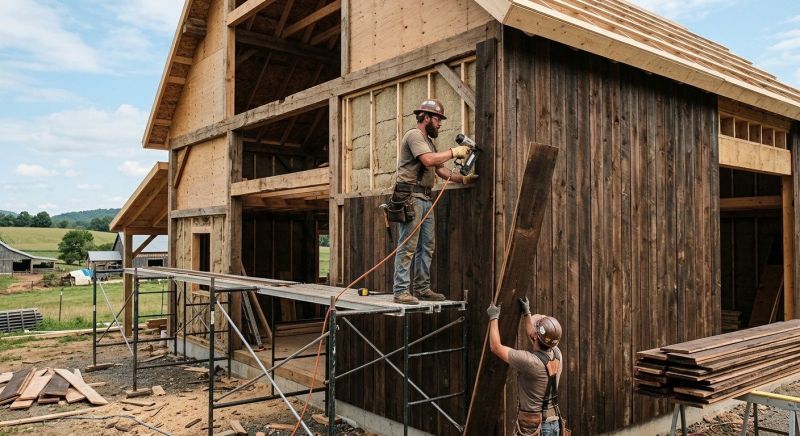 Barn Siding Installation in Waynesville, OH