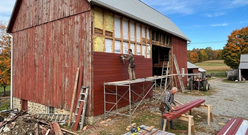 Barn Siding Replacement in Goshen, OH