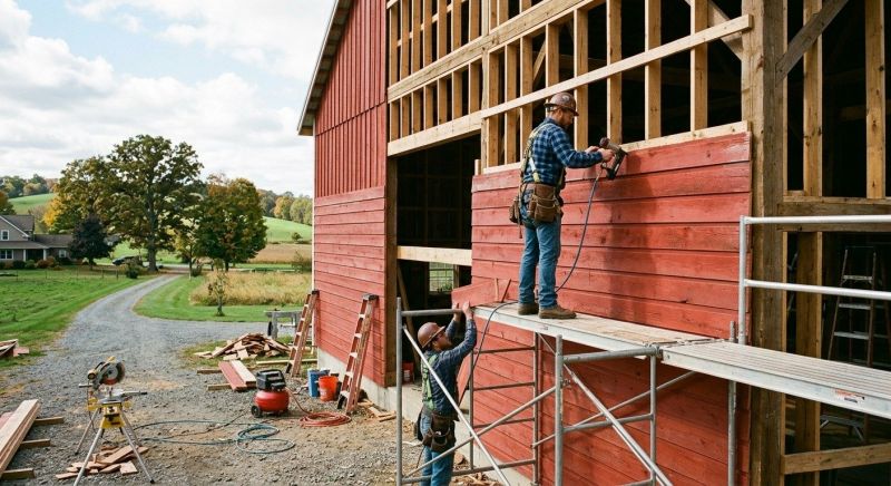 Barn Siding Replacement in Clermont County, OH