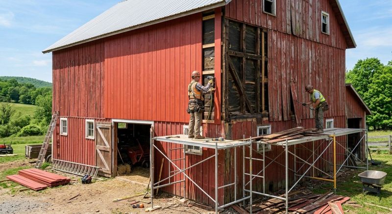 Barn Siding Replacement in Miamitown, OH