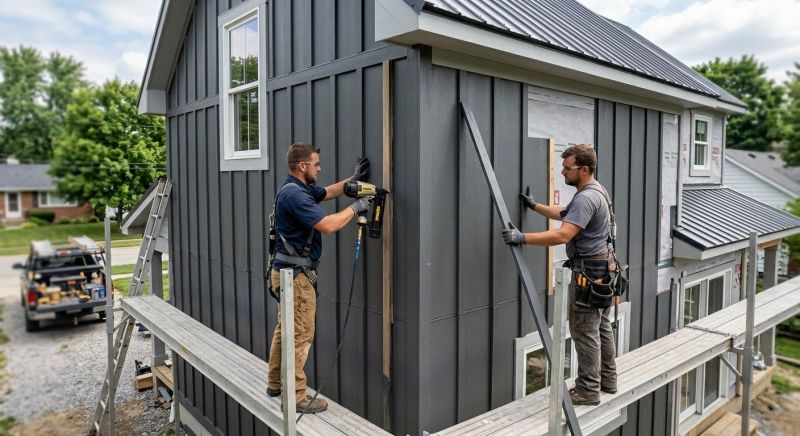 Batten Siding Installation in Fayetteville, OH