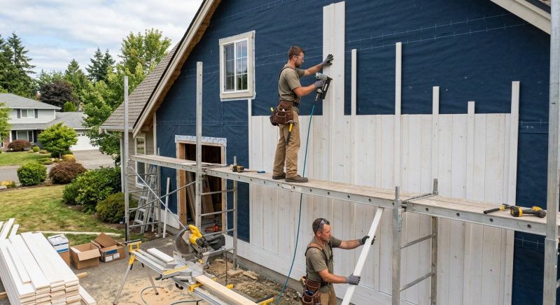 Batten Siding Installation in Goshen, OH
