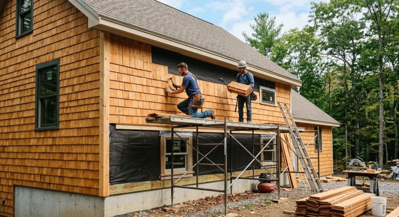 Cedar Siding Installation in Lebanon, OH