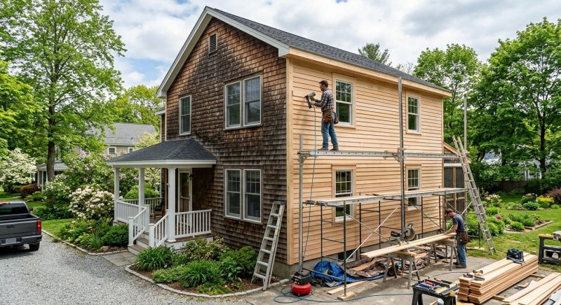 Cedar Siding Installation in Morrow, OH