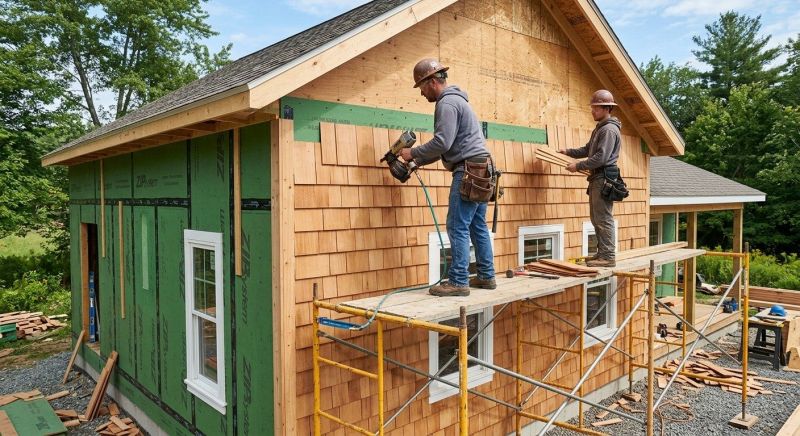 Cedar Siding Installation in New Richmond, OH