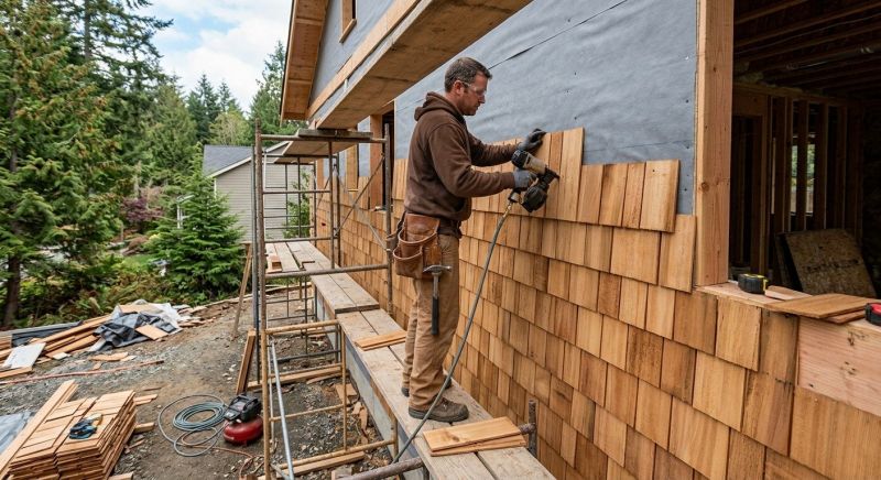 Cedar Siding Installation in Warren County, OH