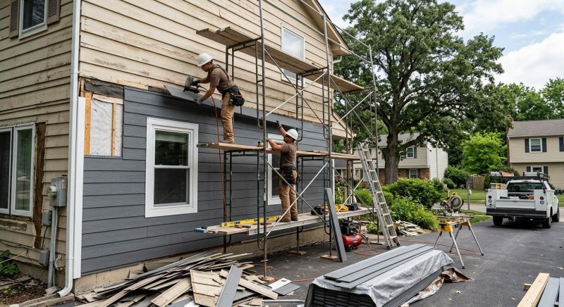 Cement Siding Installation in Morrow, OH
