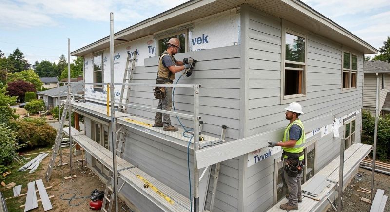 Cement Siding Installation in Morrow, OH