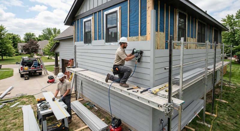 Cement Siding Installation in West Chester, OH