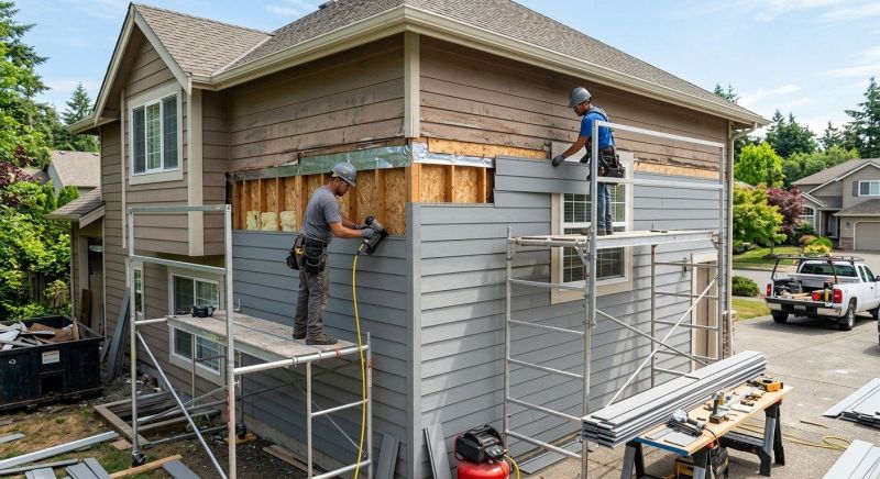 Cement Siding Replacement in Hamilton, OH