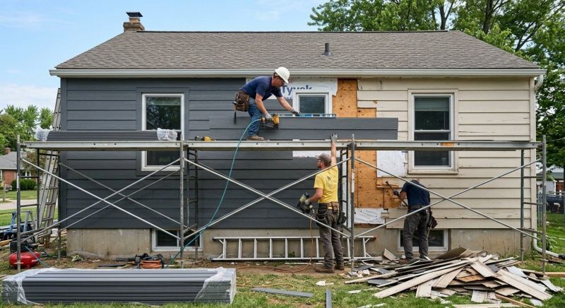 Cement Siding Replacement in Newport, KY