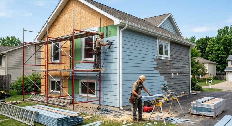 Cement Siding Replacement in Springboro, OH