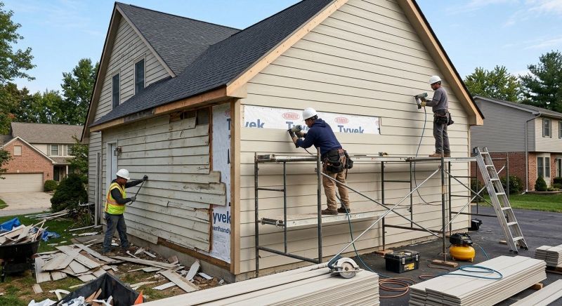 Cement Siding Replacement in Warren County, OH