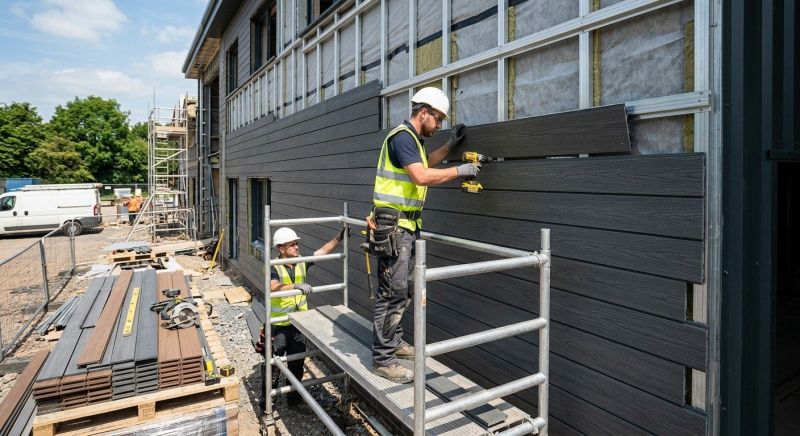 Composite Siding Installation in Amelia, OH