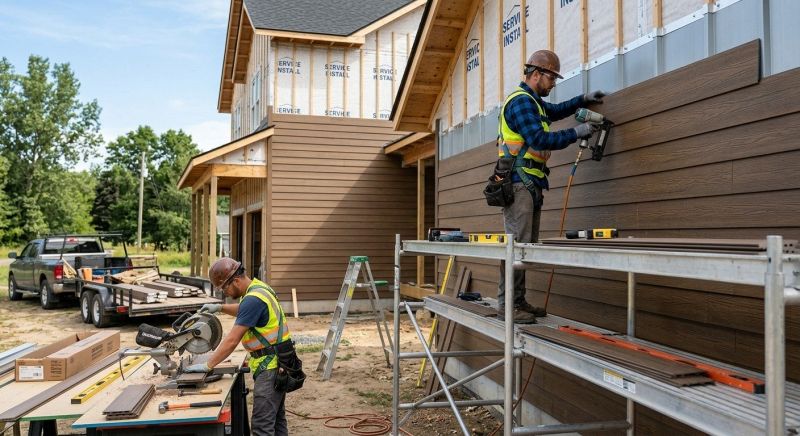 Composite Siding Installation in Monroe, OH