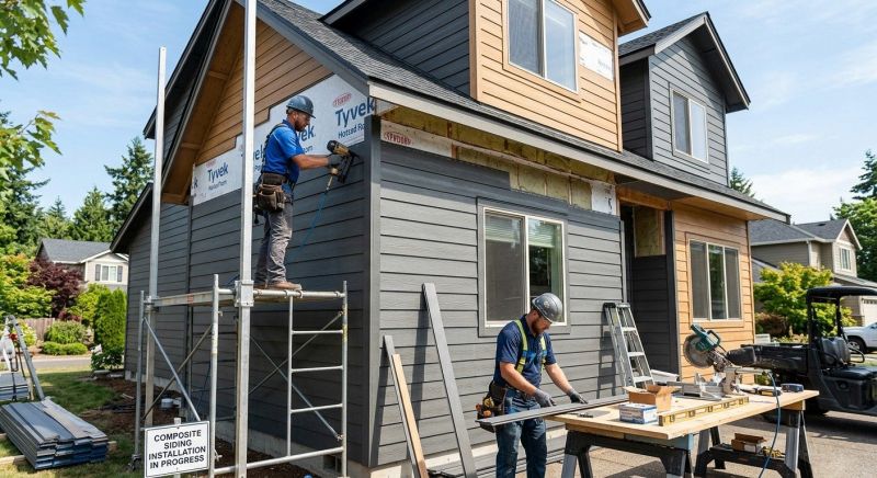 Composite Siding Installation in Springboro, OH