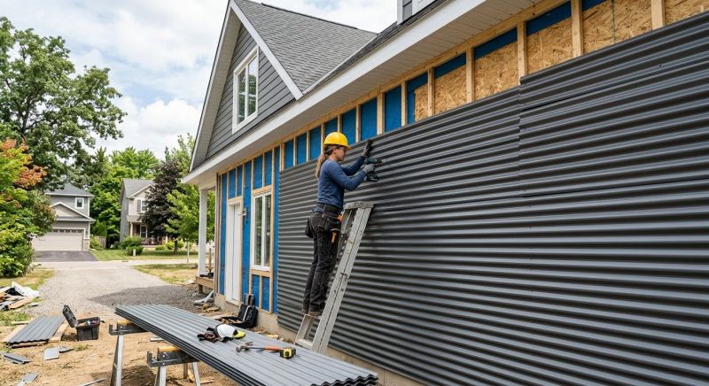 Corrugated Siding Installation in Clermont County, OH