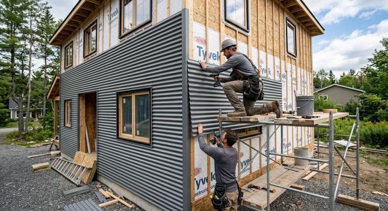 Corrugated Siding Installation in Clermont County, OH