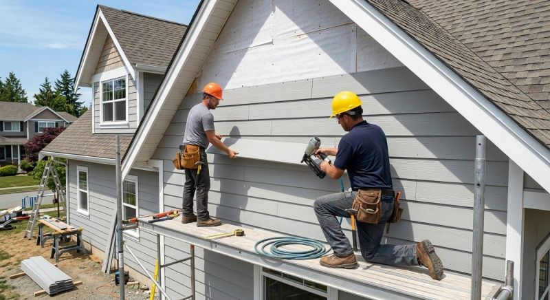 Fiber Cement Installation in Amelia, OH