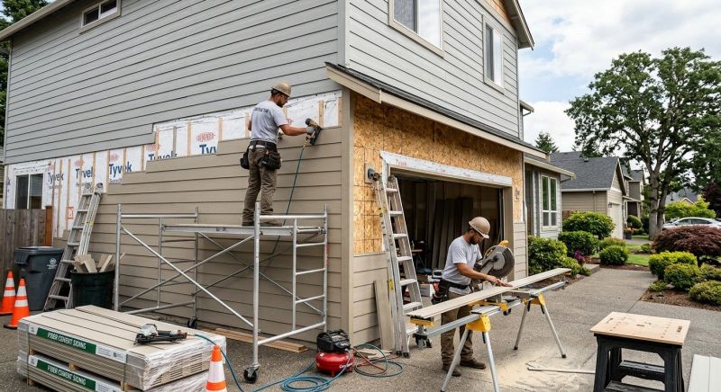 Fiber Siding Installation in Blanchester, OH