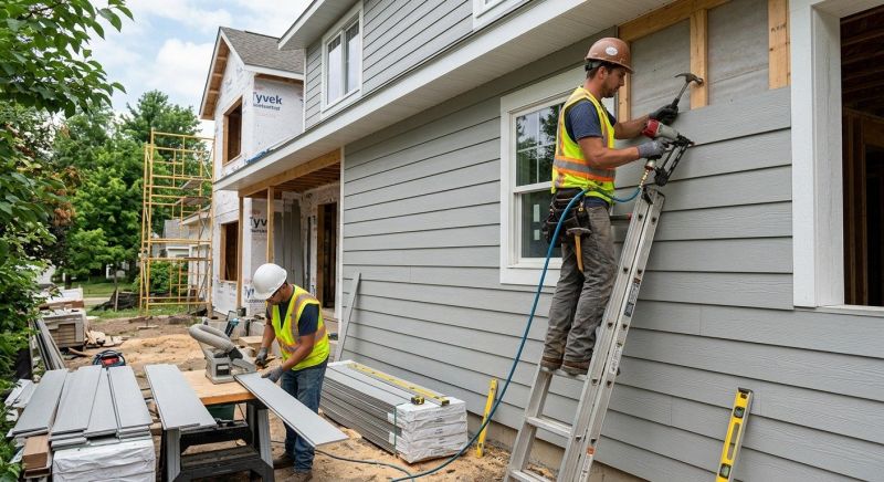 Fiber Siding Installation in Latonia, KY