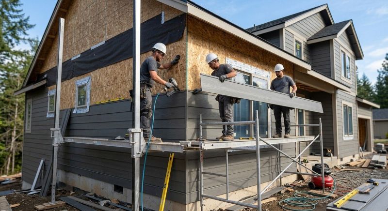 Fiber Siding Installation in Mount Orab, OH