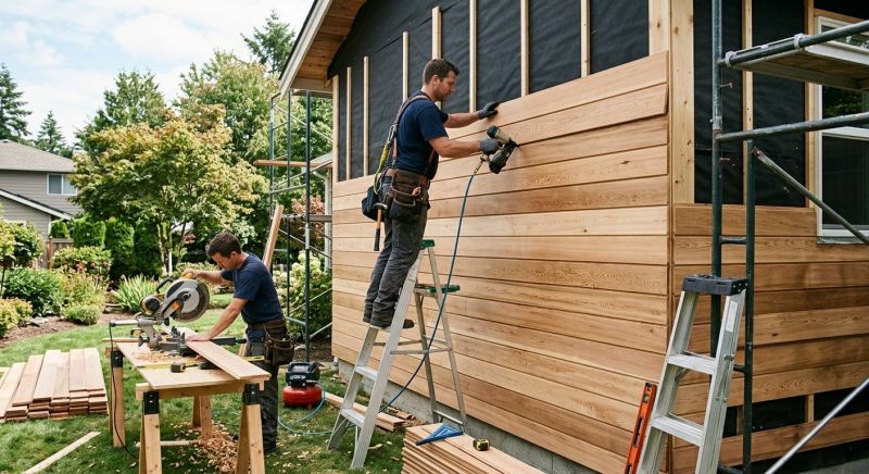 Hardwood Siding Installation in Covington, KY