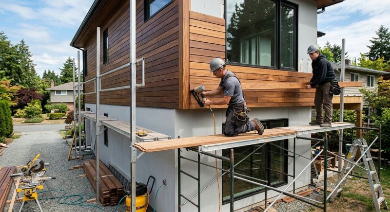 Hardwood Siding Installation in Monroe, OH