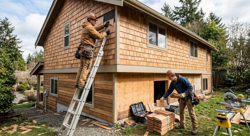 Hardwood Siding Installation in Mount Orab, OH