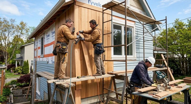 Hardwood Siding Installation in Newport, KY