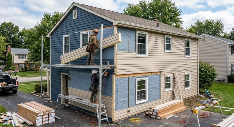 House Siding Installation in Trenton, OH
