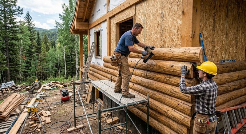 Log Home Siding Installation in Clermont County, OH