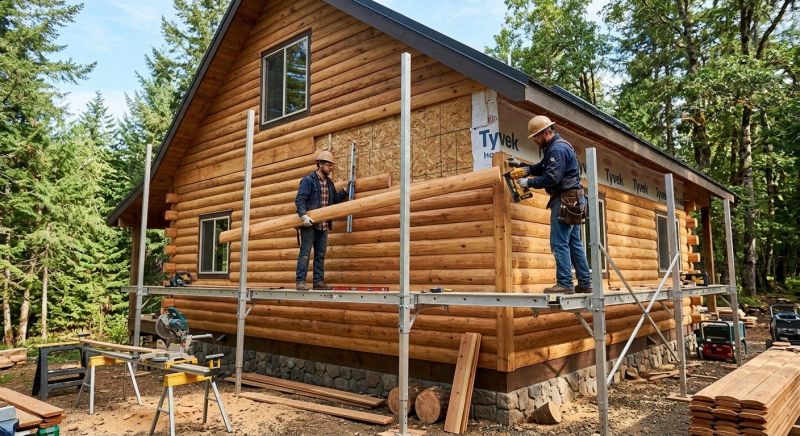 Log Siding Installation in Hamilton, OH