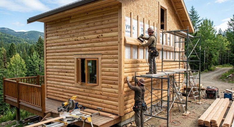Log Siding Installation in Latonia, KY