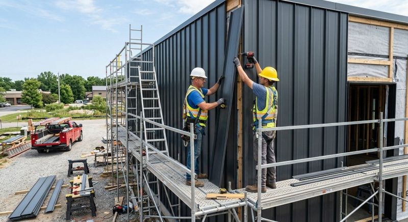 Metal Siding Installation in Williamsburg, OH