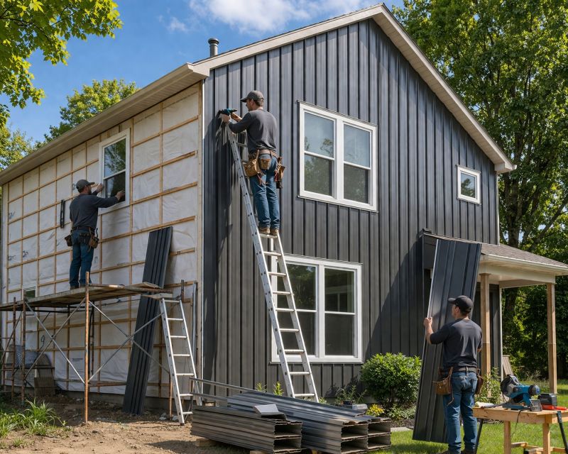 Metal Siding Replacement in Franklin, OH