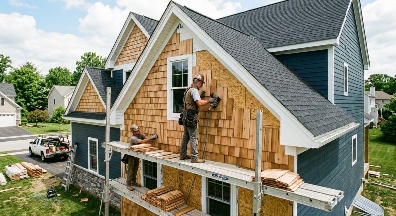Shake Siding Installation in Blanchester, OH
