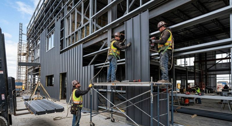 Steel Cladding Installation in Clermont County, OH