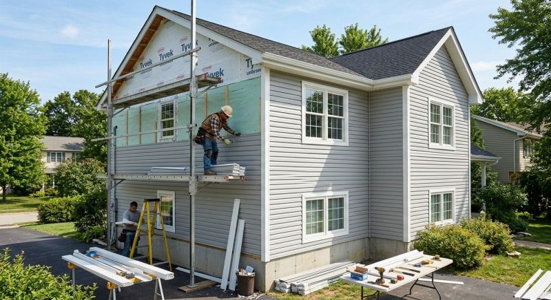 Vertical Siding Replacement in Clermont County, OH