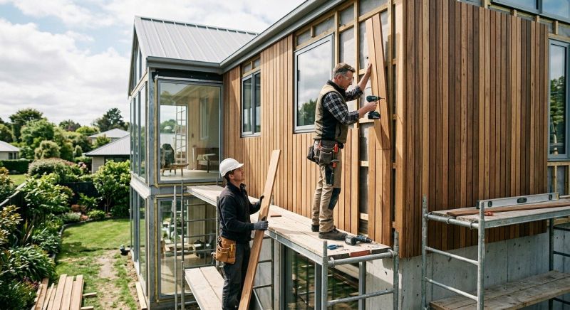 Wood Cladding Installation in Fairfield, OH