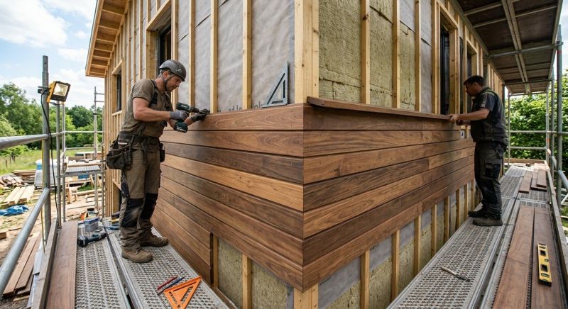 Wood Cladding Installation in Hamilton, OH