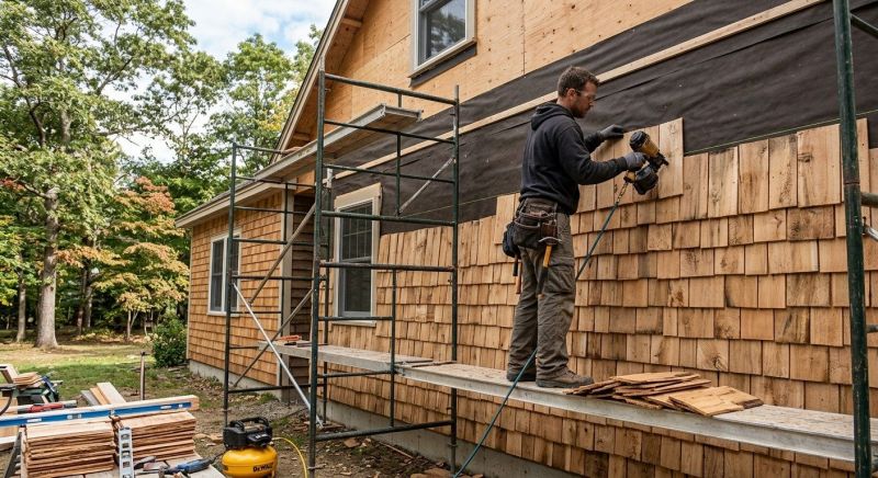 Wood Shake Siding Installation in Clermont County, OH