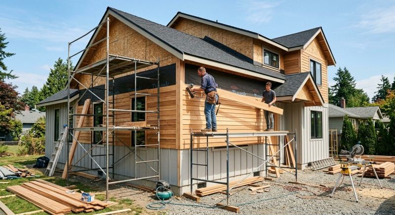 Wood Siding Installation in Monroe, OH