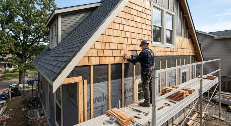 Wood Siding Installation in Trenton, OH