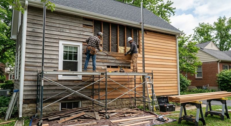 Wood Siding Replacement in Lebanon, OH