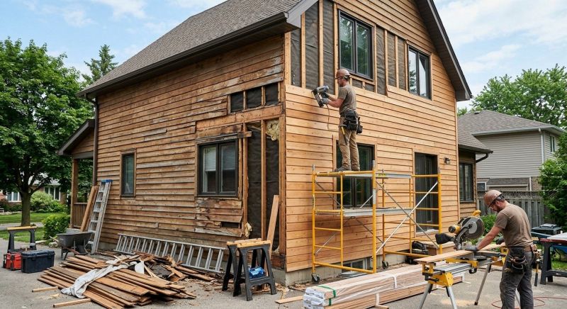 Wood Siding Service in Harrison, OH